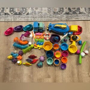 Kids bath toy bundle boon munchkin